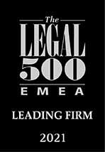 Wyróżnienie Legal500 Leading Firm 2021 dla kancelarii Chmielniak Adwokaci